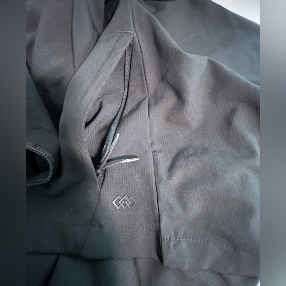 LEG3ND STRETCH FULL ZIP LONG SLEEVE WATER-RESISTANT UNLINED HOODED JACKET - Picture 13 of 16